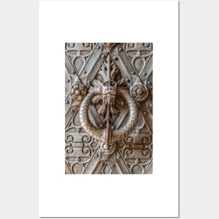 Doorknocker at Kasteel de Haar -  Haarzuilens, The Netherlands Posters and Art